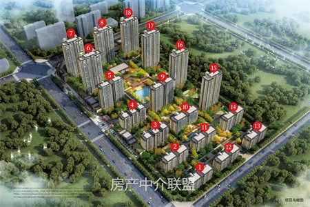 和每苑小区带车库3室2厅1卫107㎡